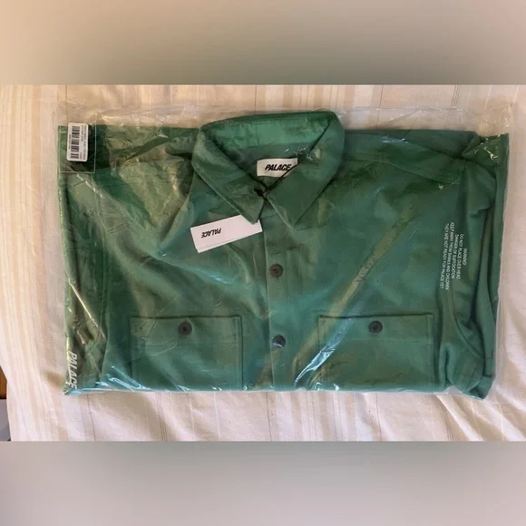 【S】Palace wool shirt jacket green WOOL SHIRT JACKET | PALACE SKATEBOARDS